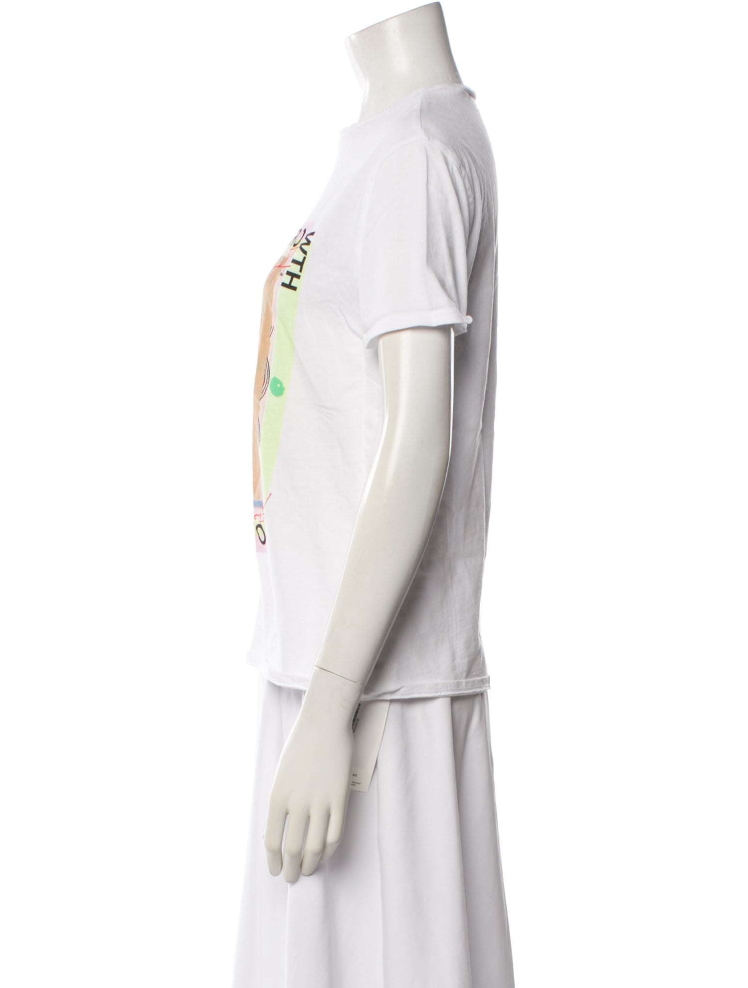 6397 Graphic Print Crew Neck T-Shirt