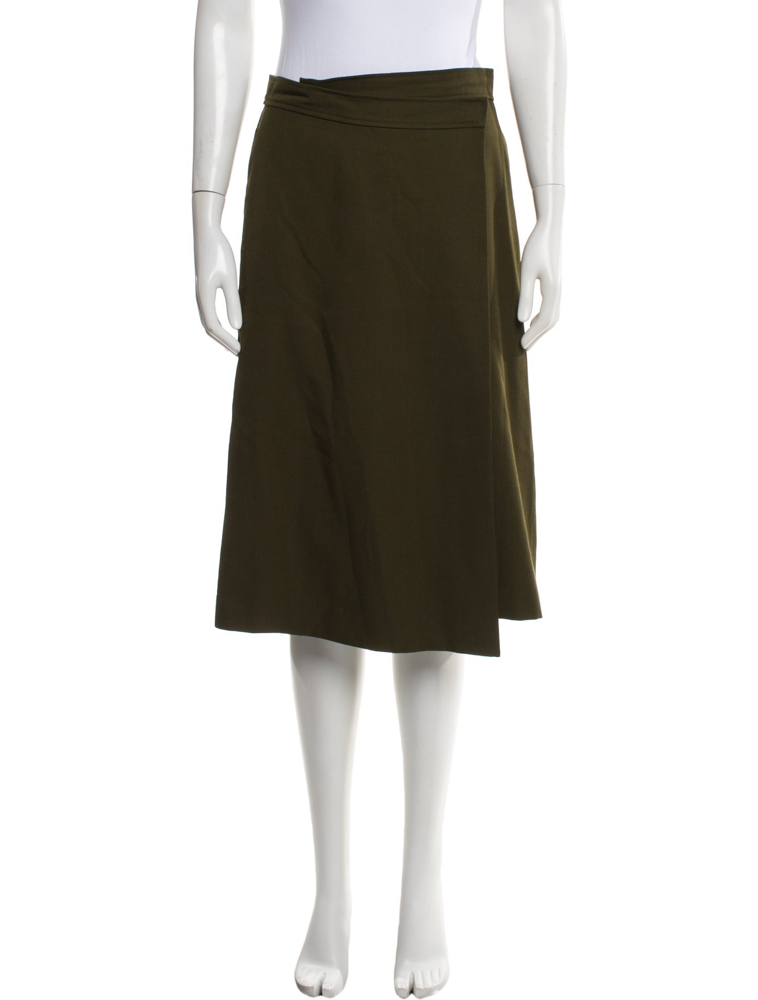 6397 Wool Knee-Length Skirt