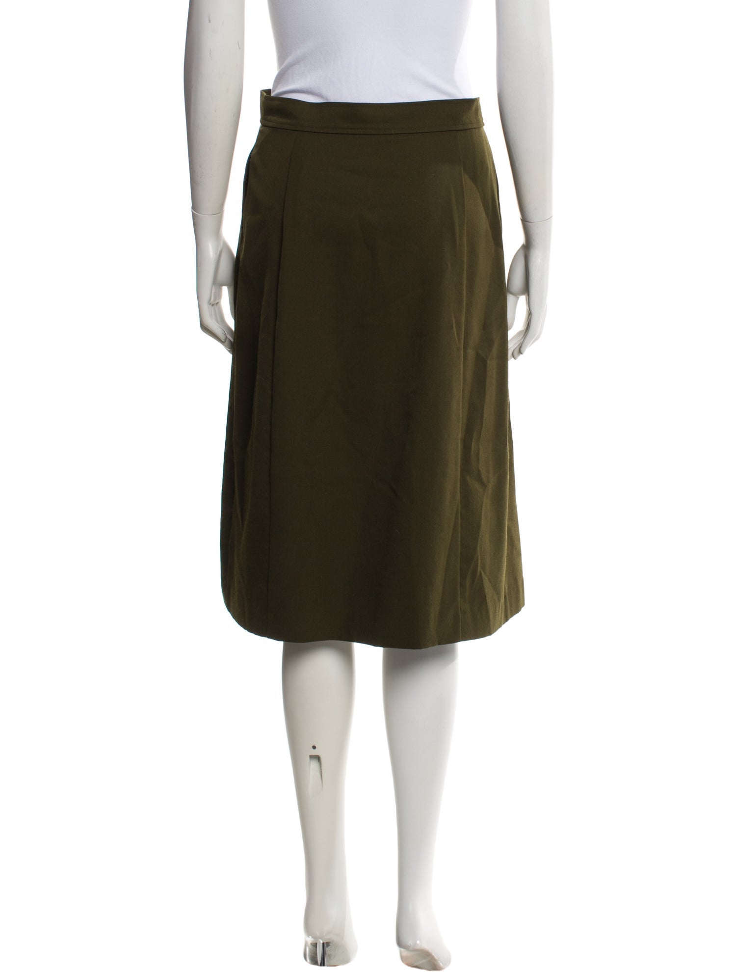 6397 Wool Knee-Length Skirt