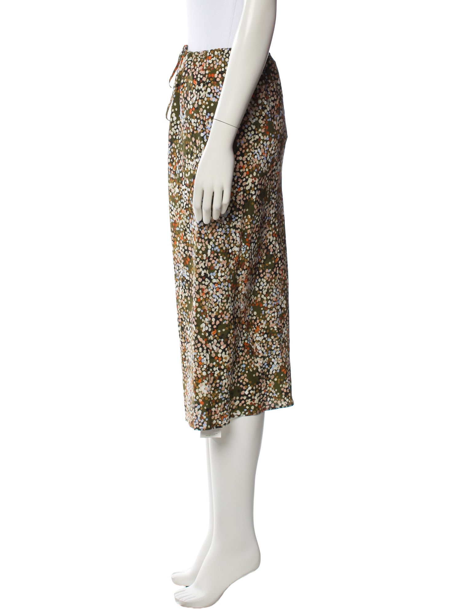 6397 Silk Knee-Length Skirt w/ Tags