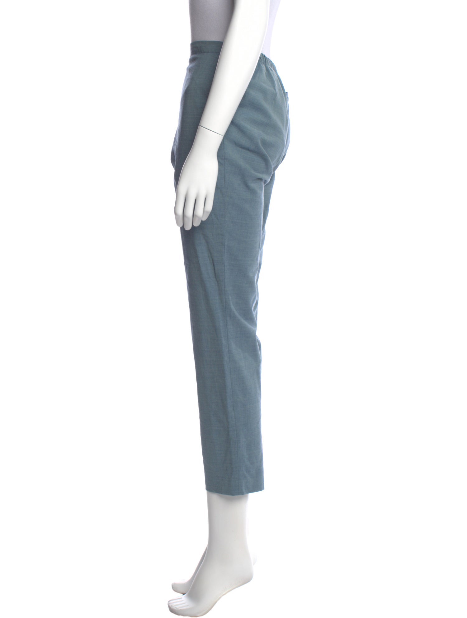 6397 Virgin Wool Straight Leg Pants