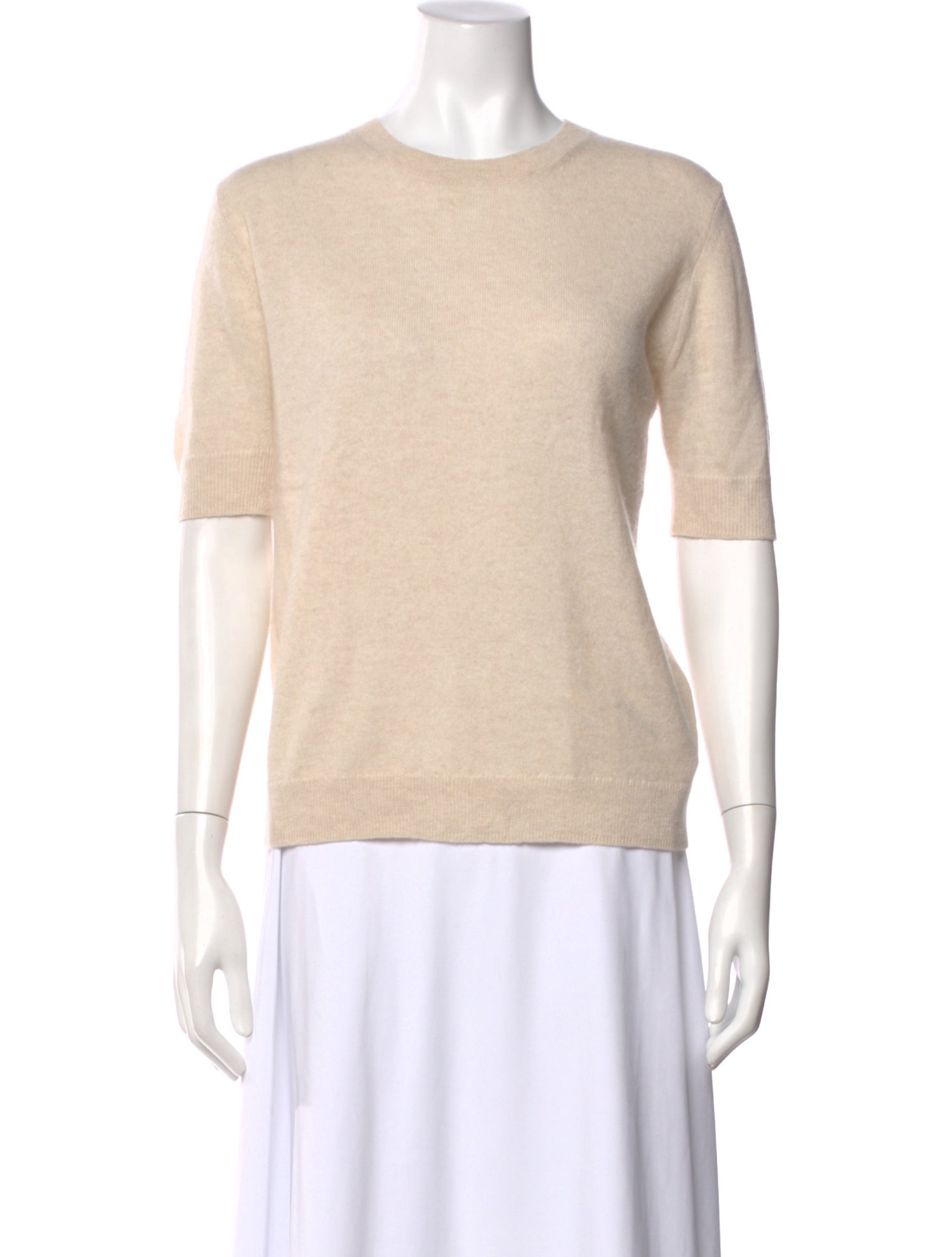 6397 Cashmere Crew Neck Top