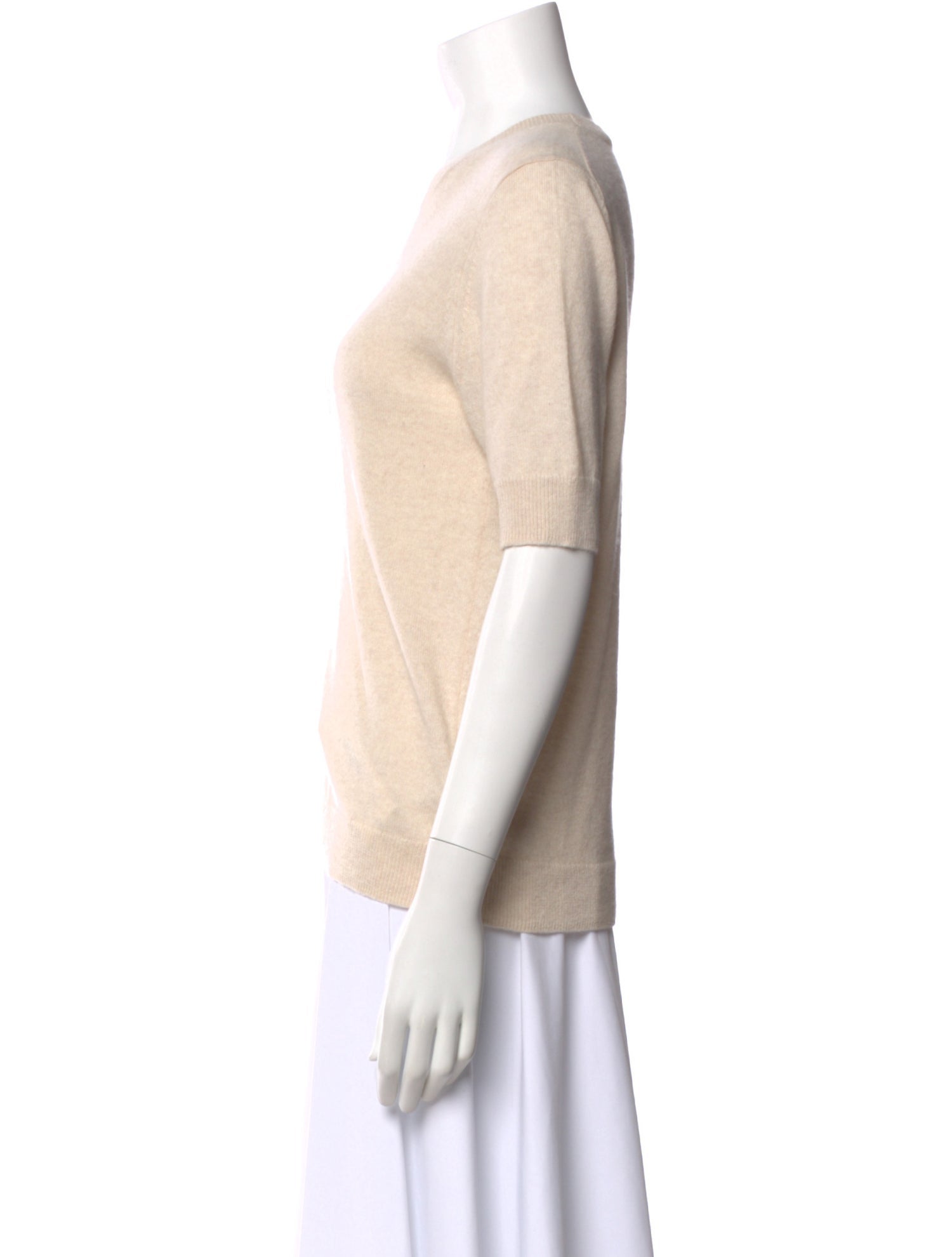 6397 Cashmere Crew Neck Top