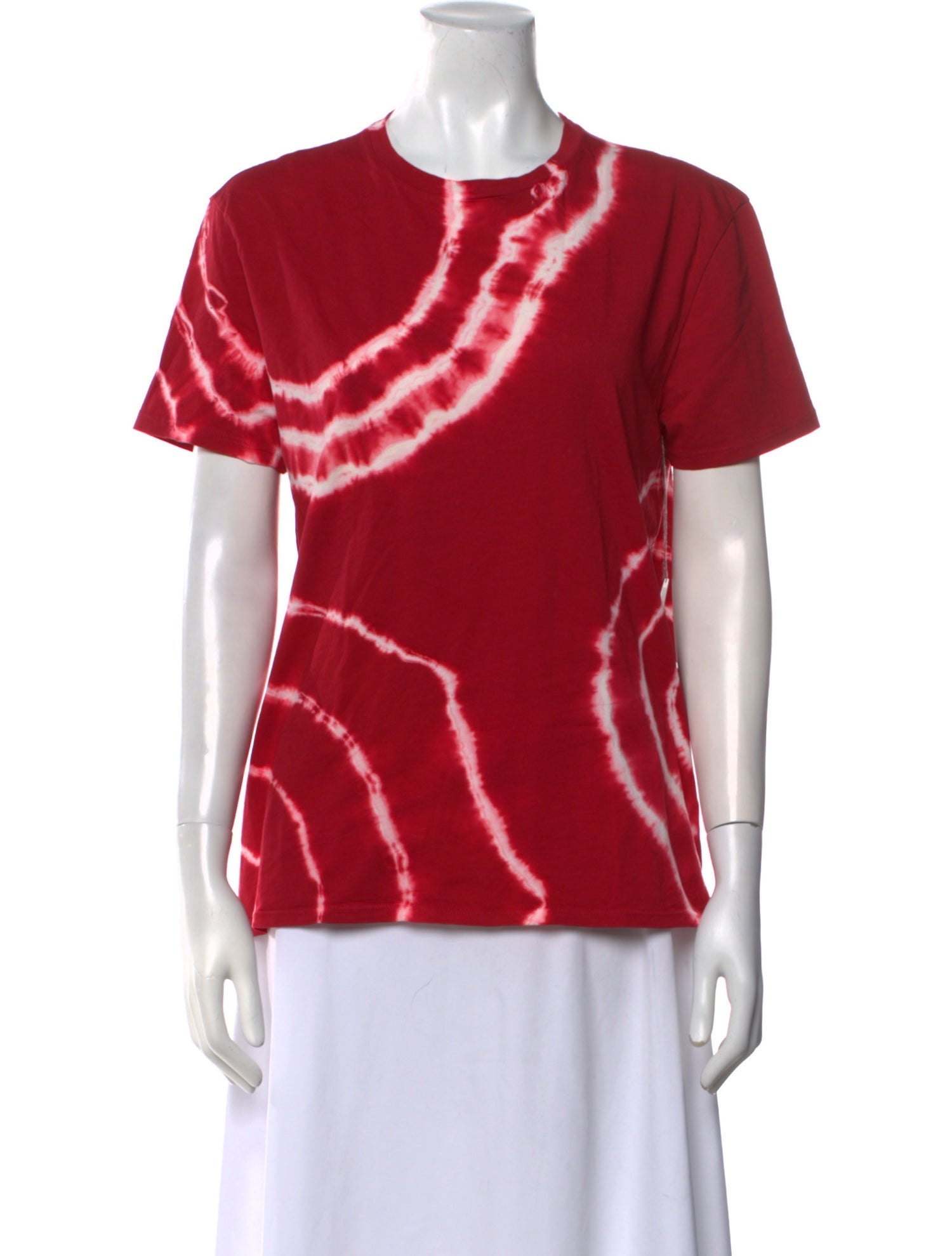 6397 Tie-Dye Print Crew Neck T-Shirt
