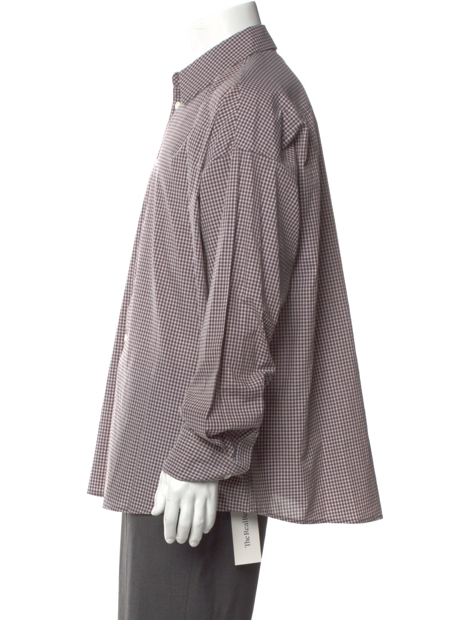 6397 Plaid Print Long Sleeve Dress Shirt