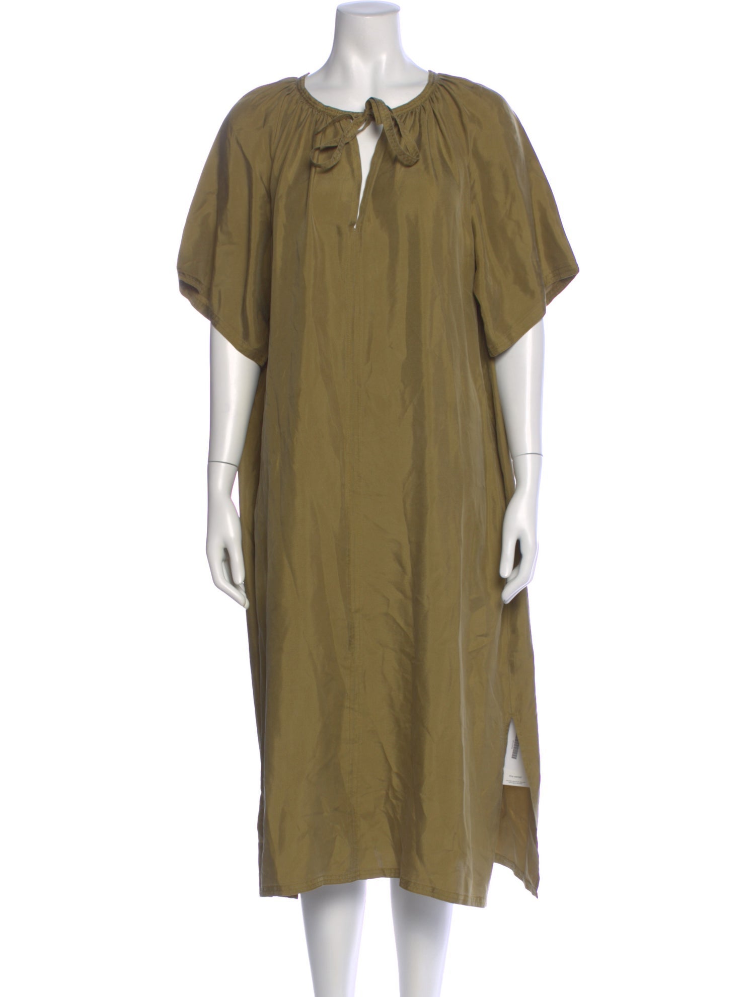 6397 Silk Midi Length Dress