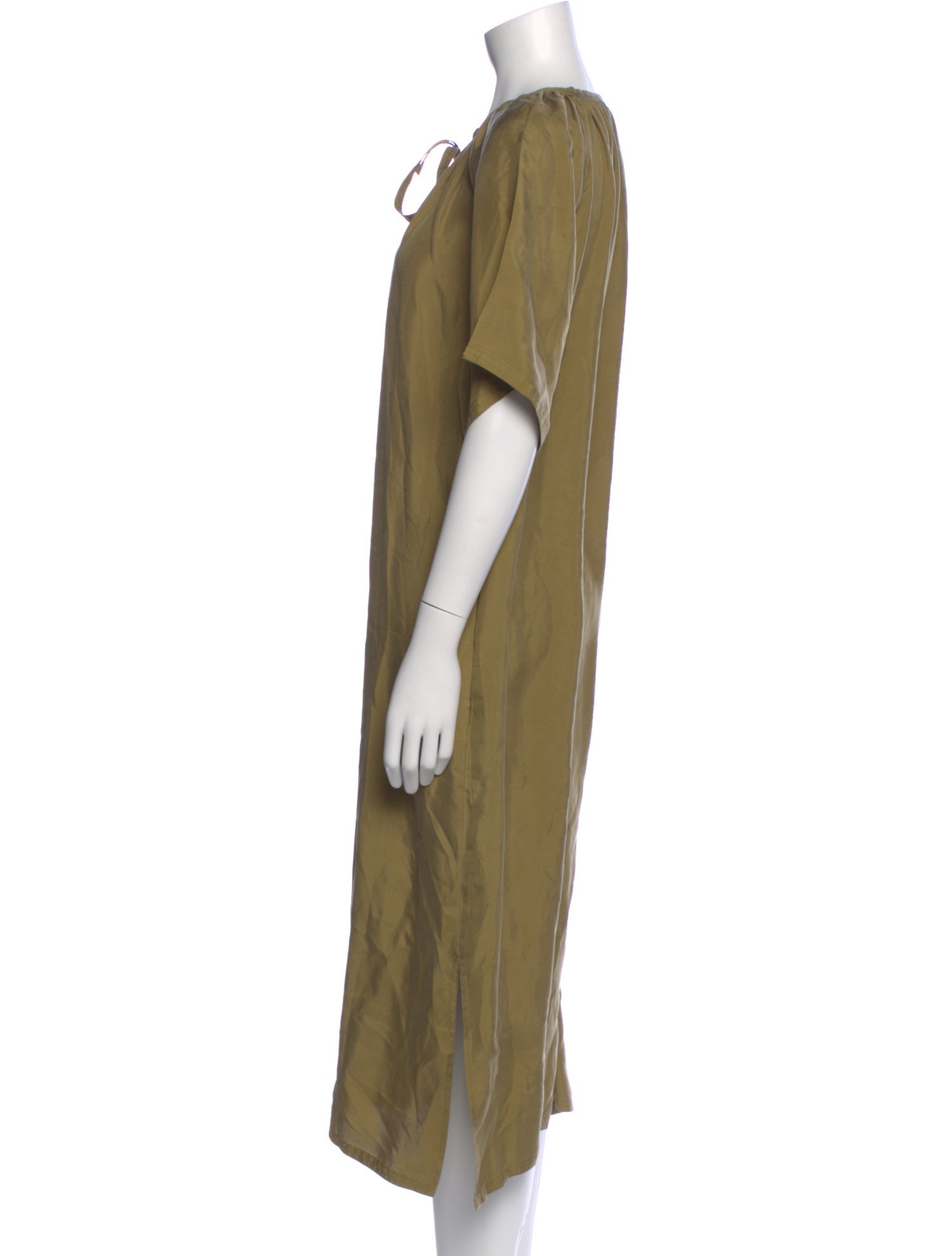 6397 Silk Midi Length Dress