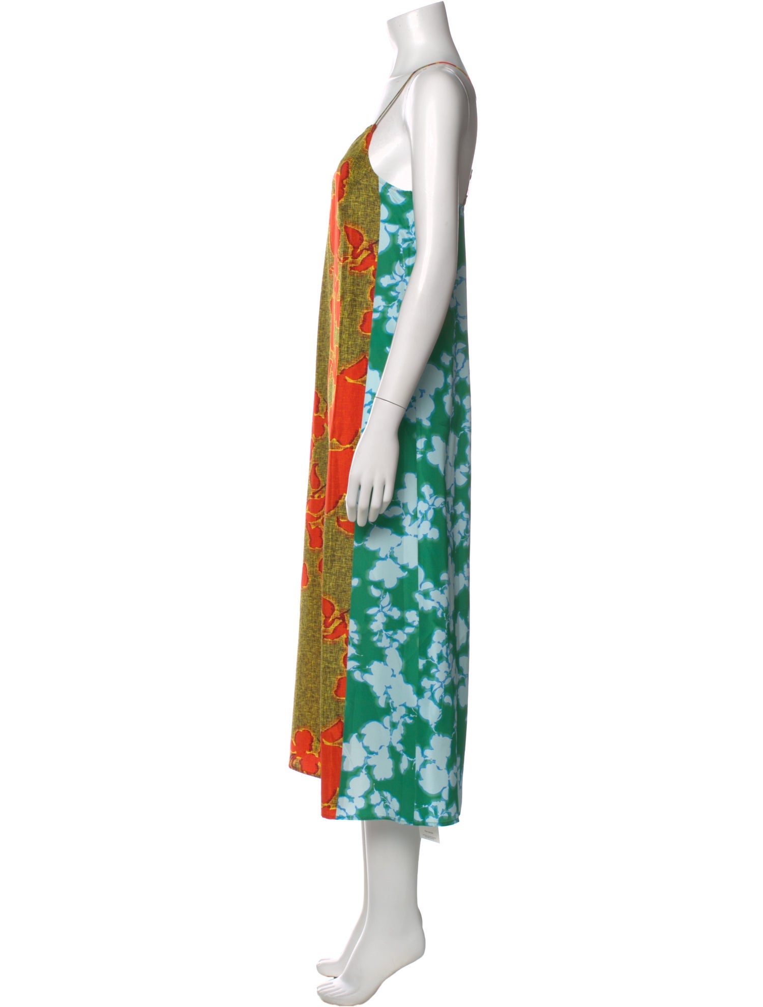 6397 Silk Long Dress