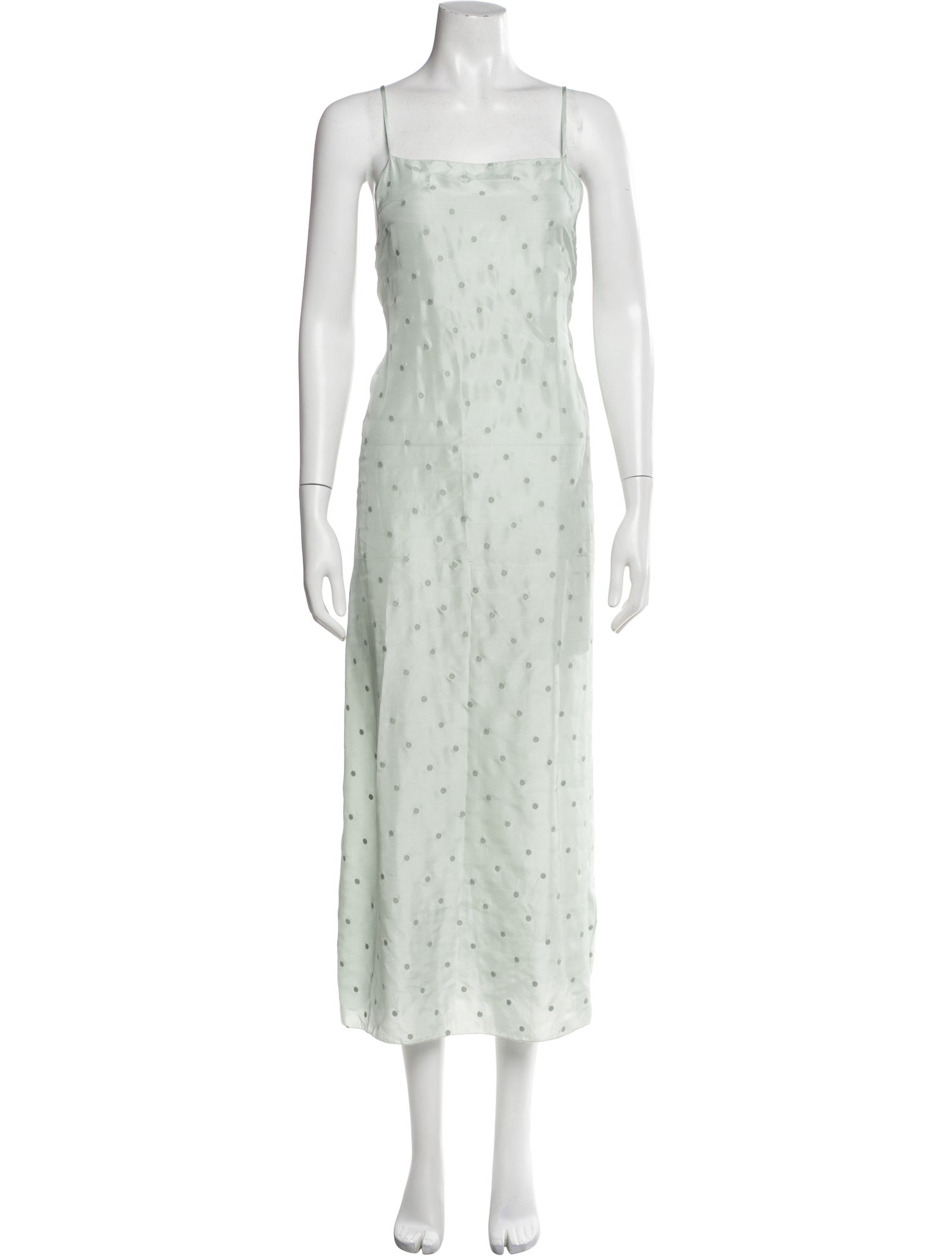 6397 Silk Long Dress w/ Tags