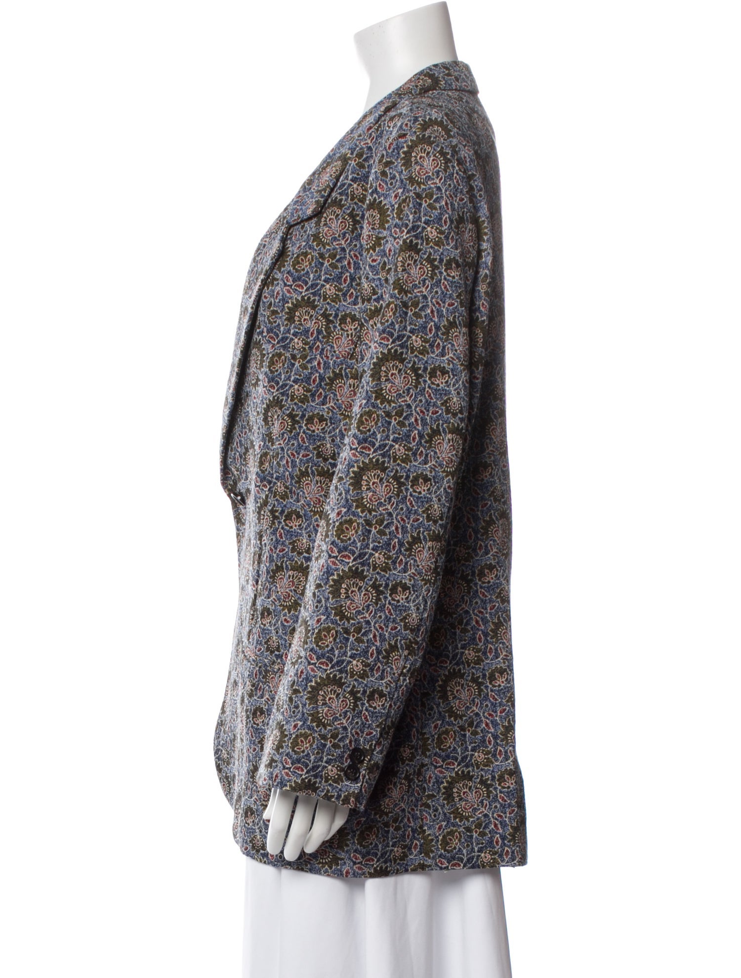 6397 Floral Print Blazer