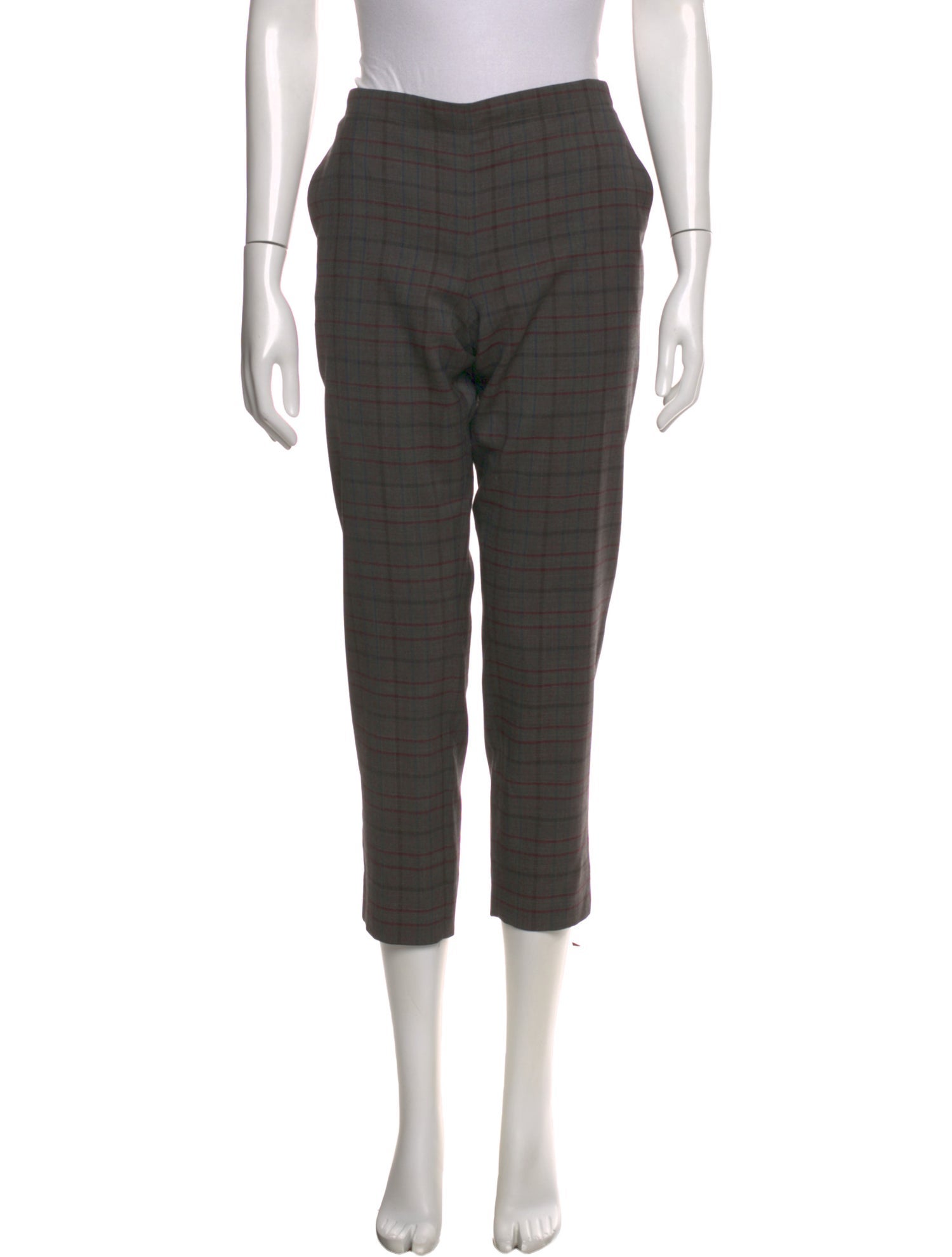 6397 Wool Straight Leg Pants