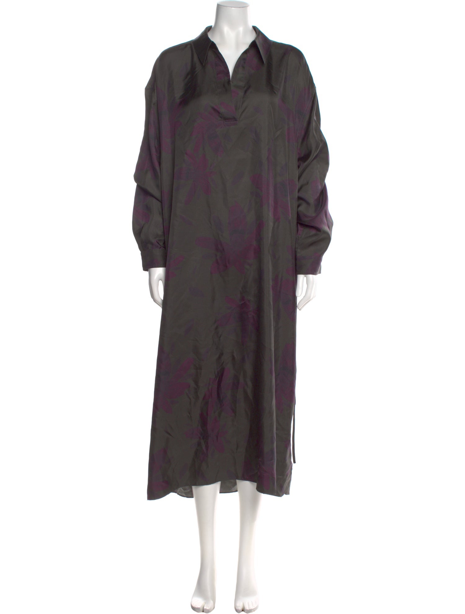 6397 Silk Long Dress