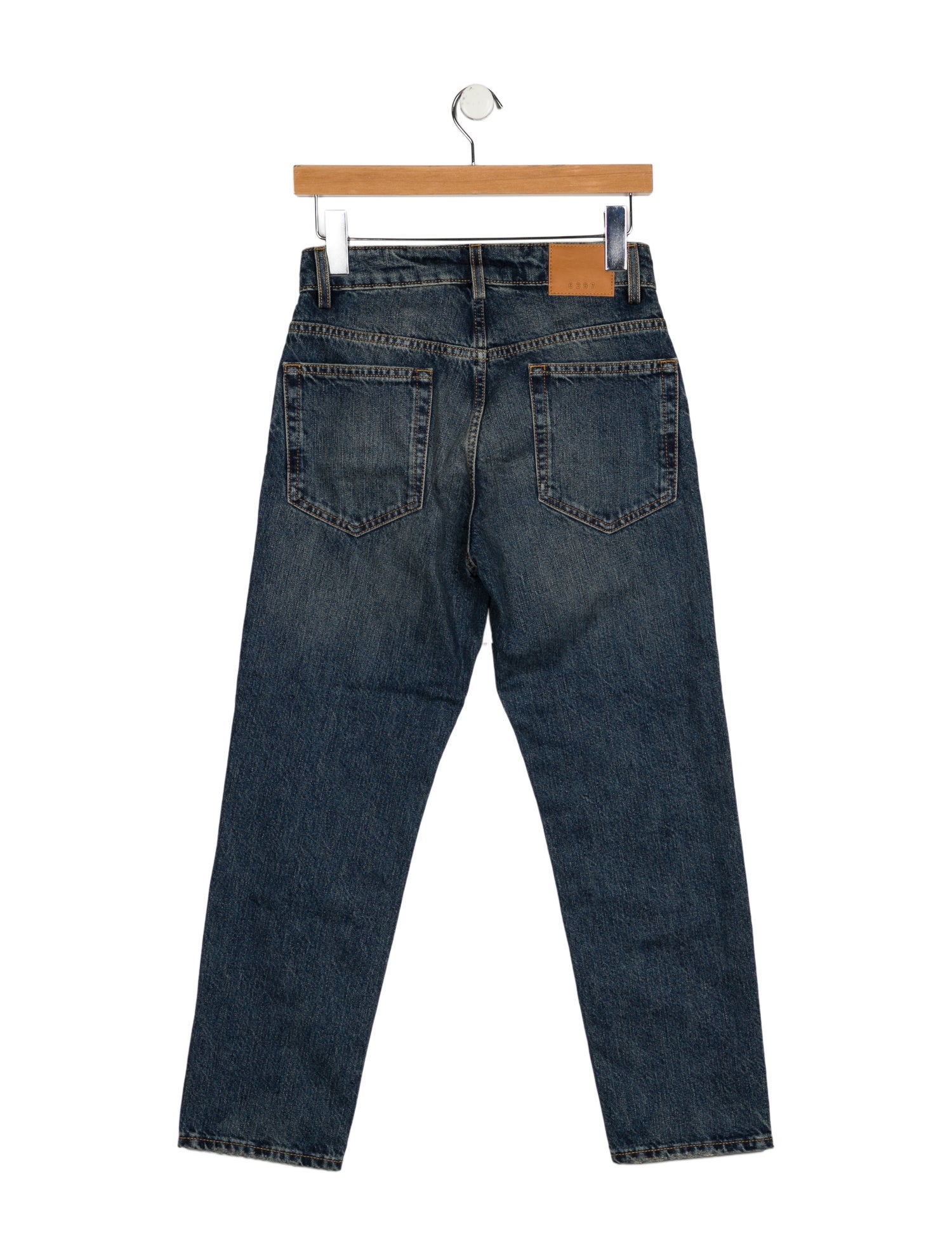 6397 Mid-Rise Straight Leg Jeans