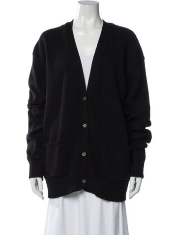 Pre-owned 6397 V-neck Sweater In Blue