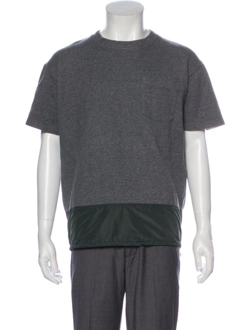 Kolor Crew Neck Short Sleeve Sweatshirt Grey