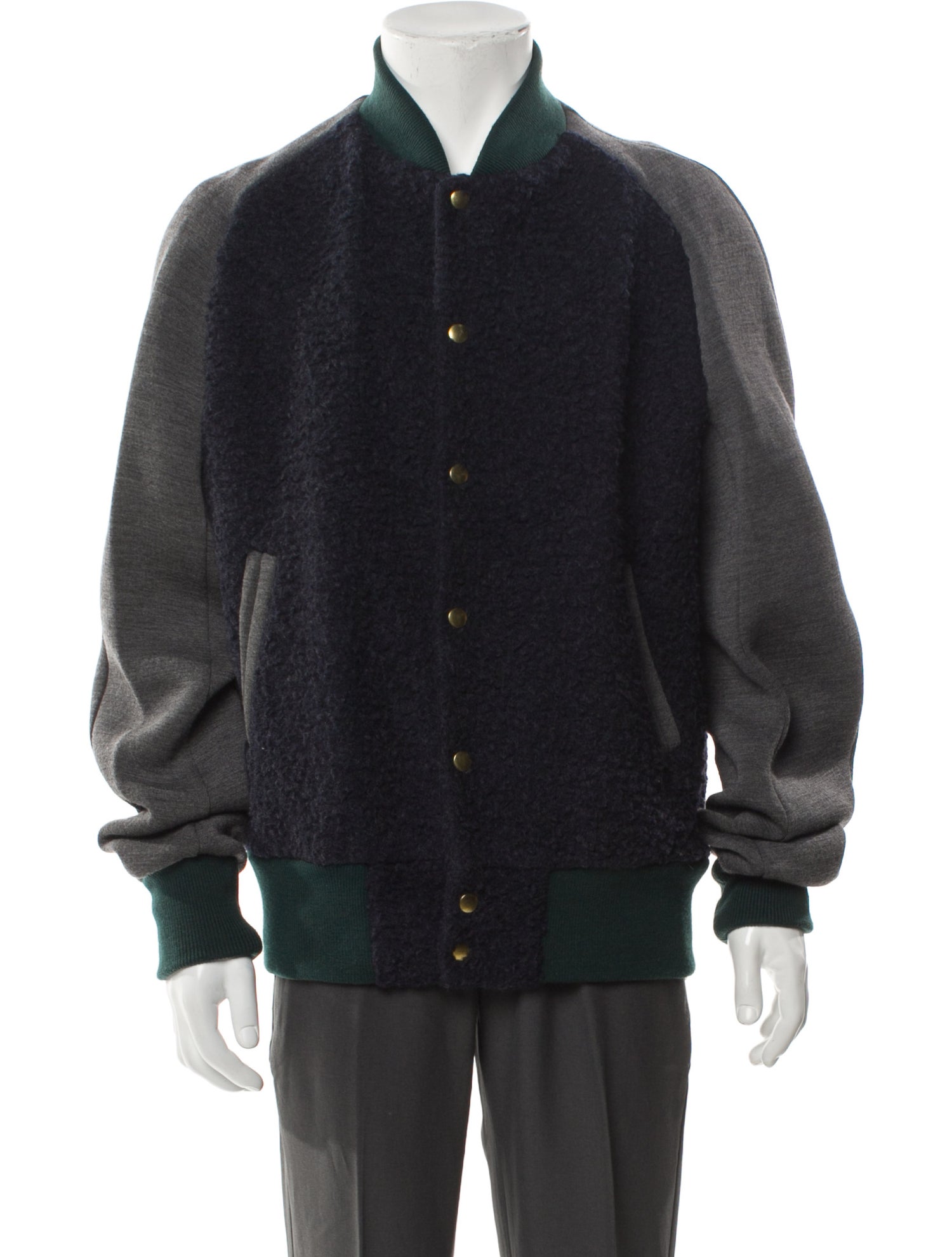 Kolor Wool Varsity Jacket