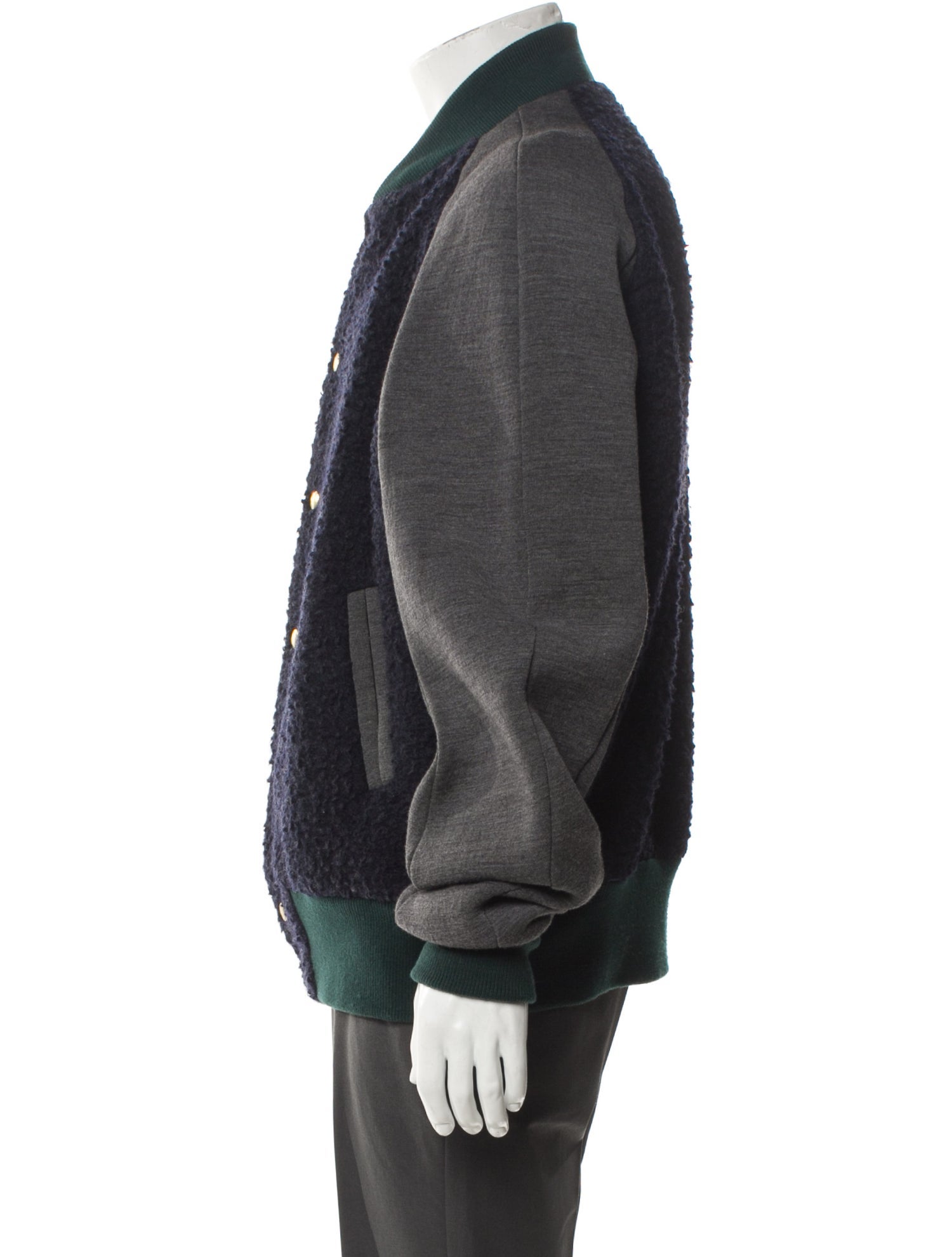 Kolor Wool Varsity Jacket