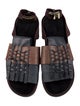Kolor Leather Gladiator Sandals