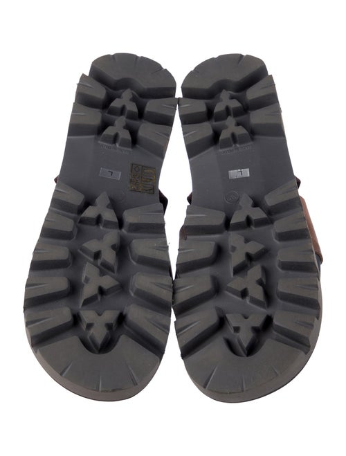 Kolor Leather Gladiator Sandals