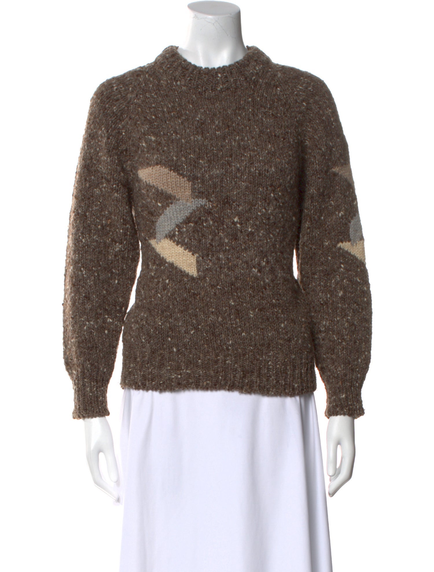 Kolor Wool Printed Sweater