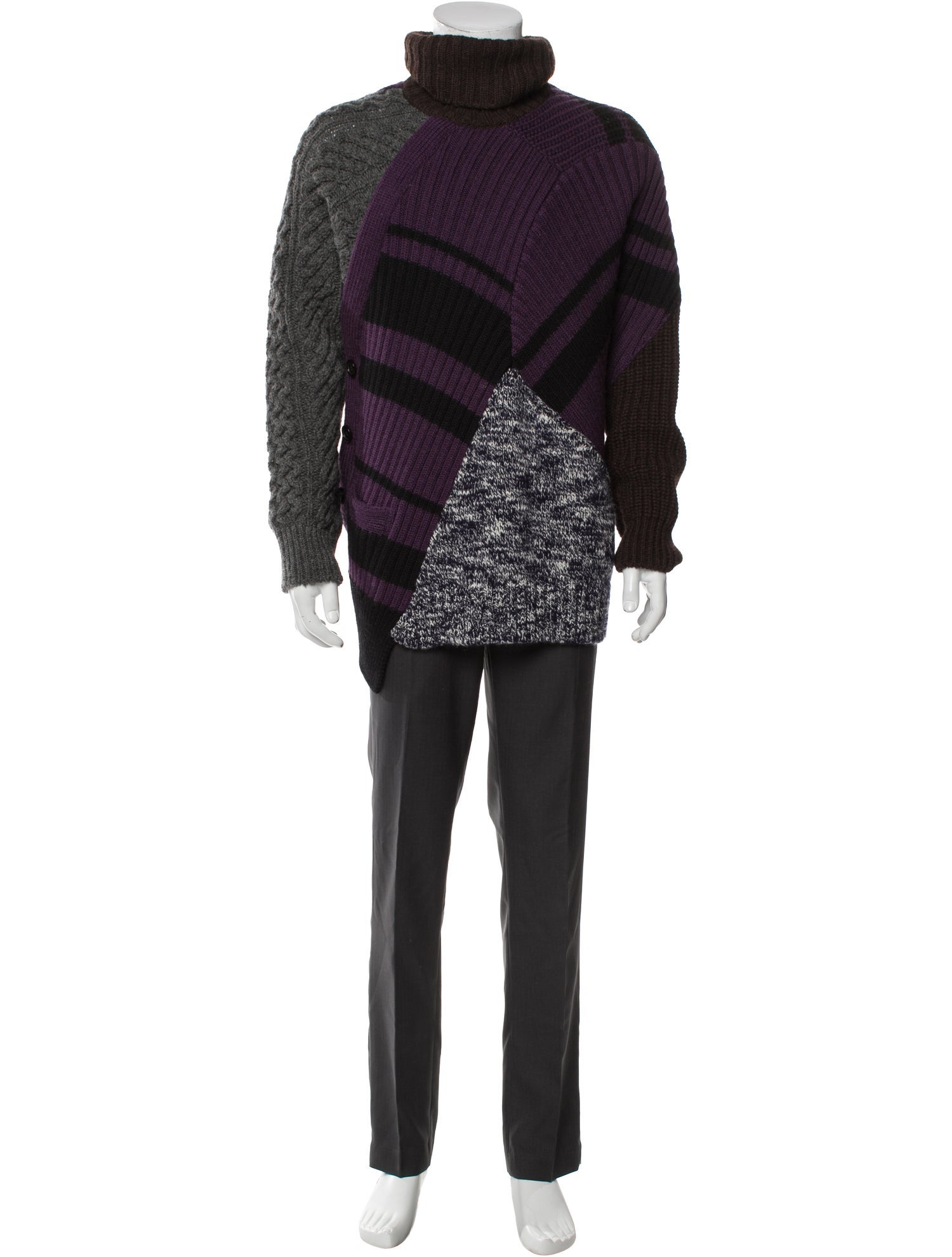 Kolor Wool Graphic Print Pullover