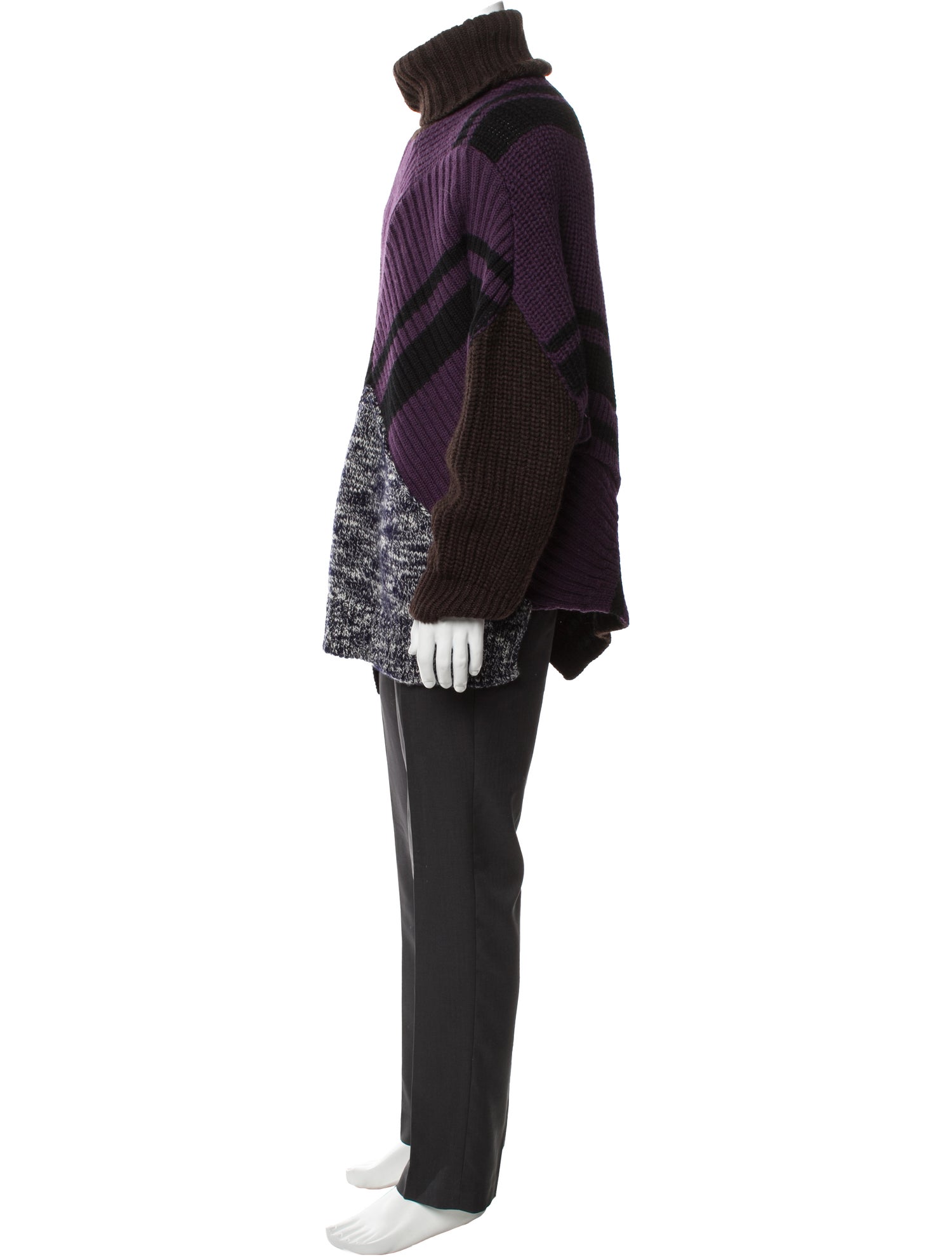 Kolor Wool Graphic Print Pullover