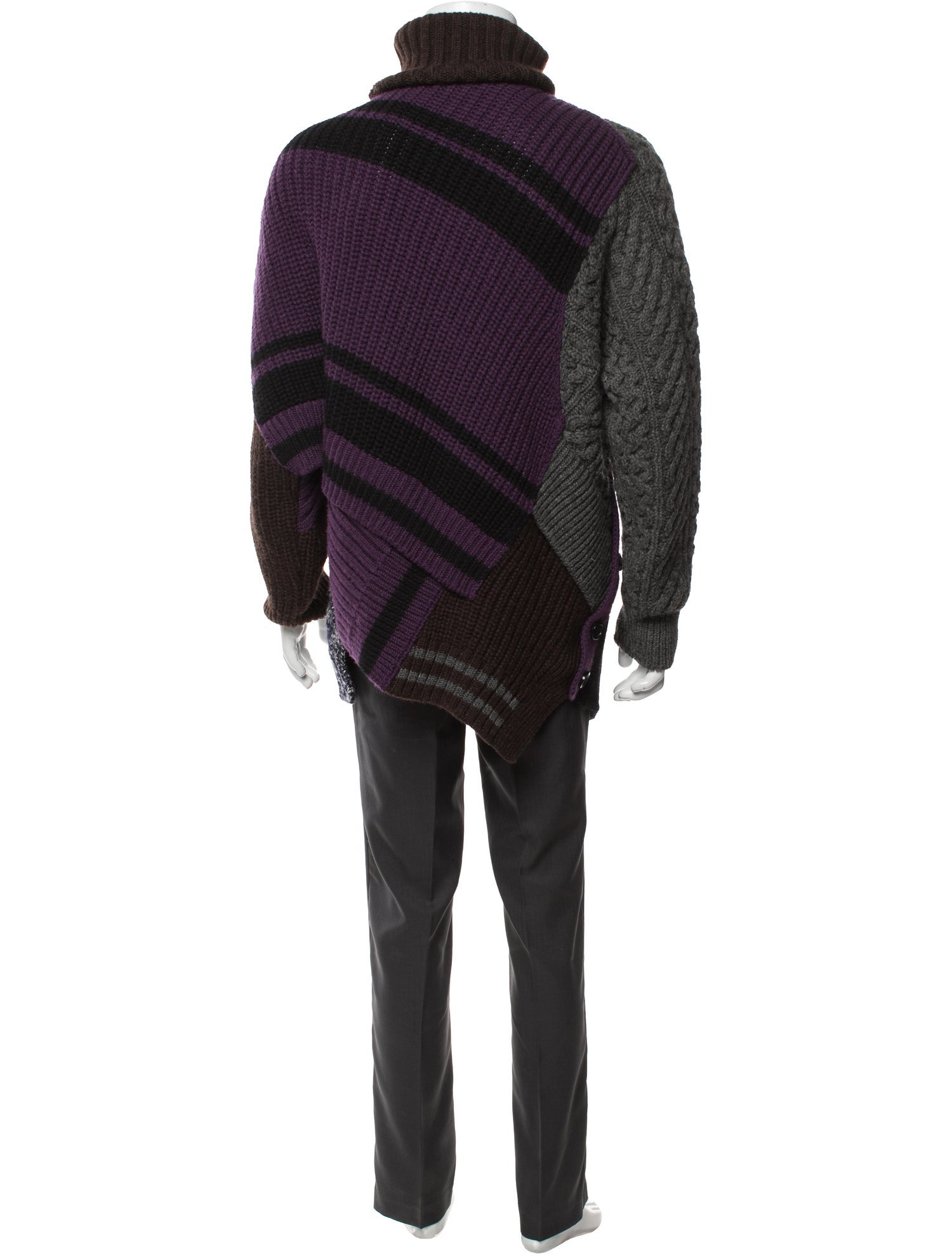 Wool Graphic Print Pullover