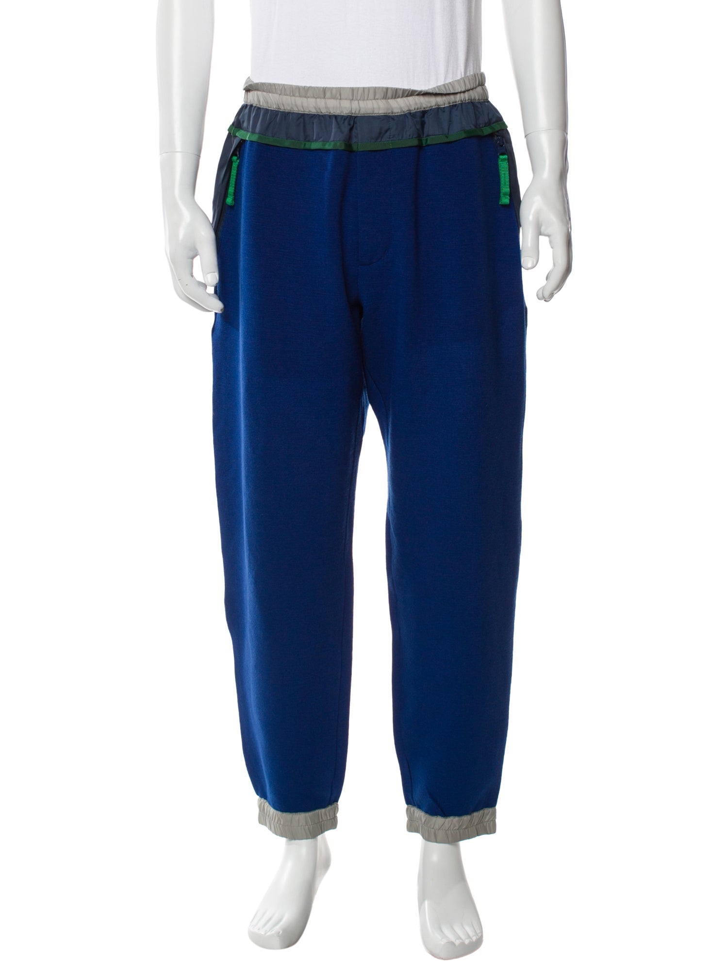 Kolor Striped Embroidered Accent Lounge Bottoms