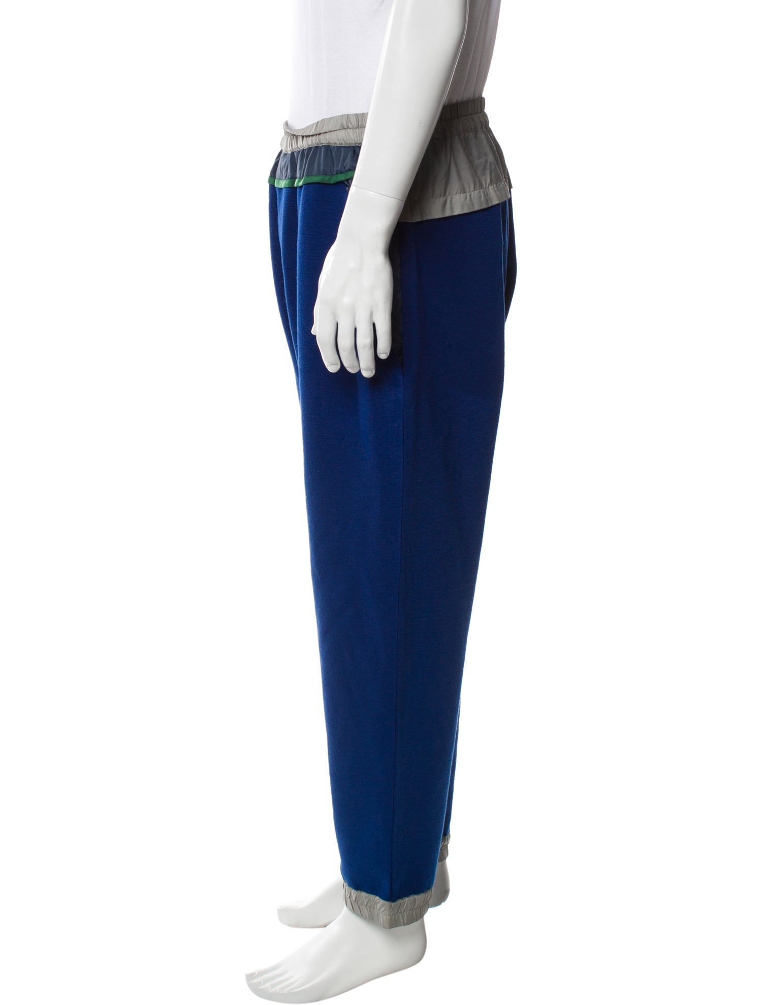 Kolor Striped Embroidered Accent Lounge Bottoms