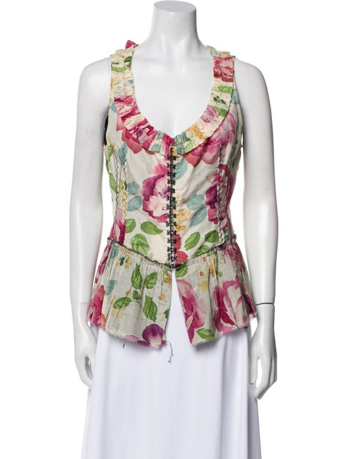 RSN boheme Silk Printed Blouse