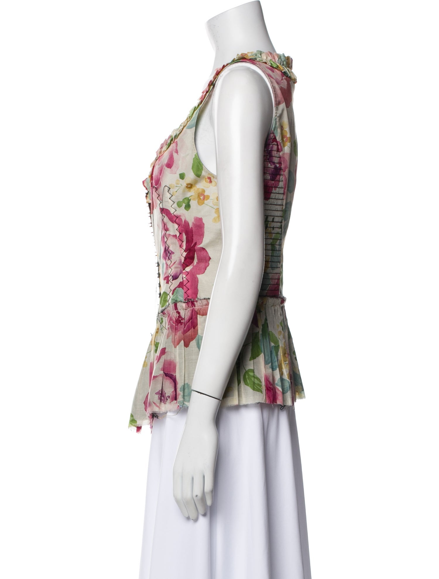 RSN boheme Silk Printed Blouse