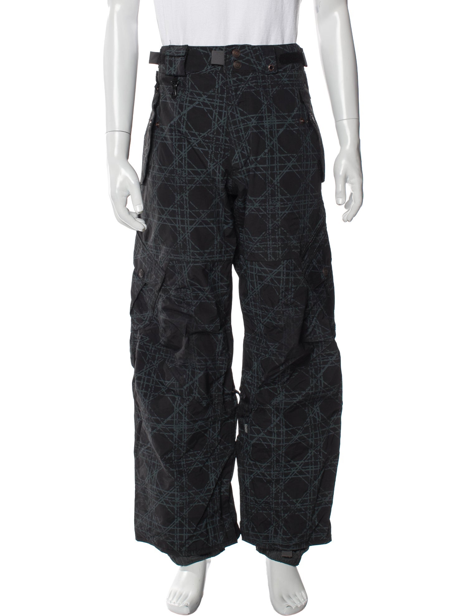 686 Plaid Print Pants