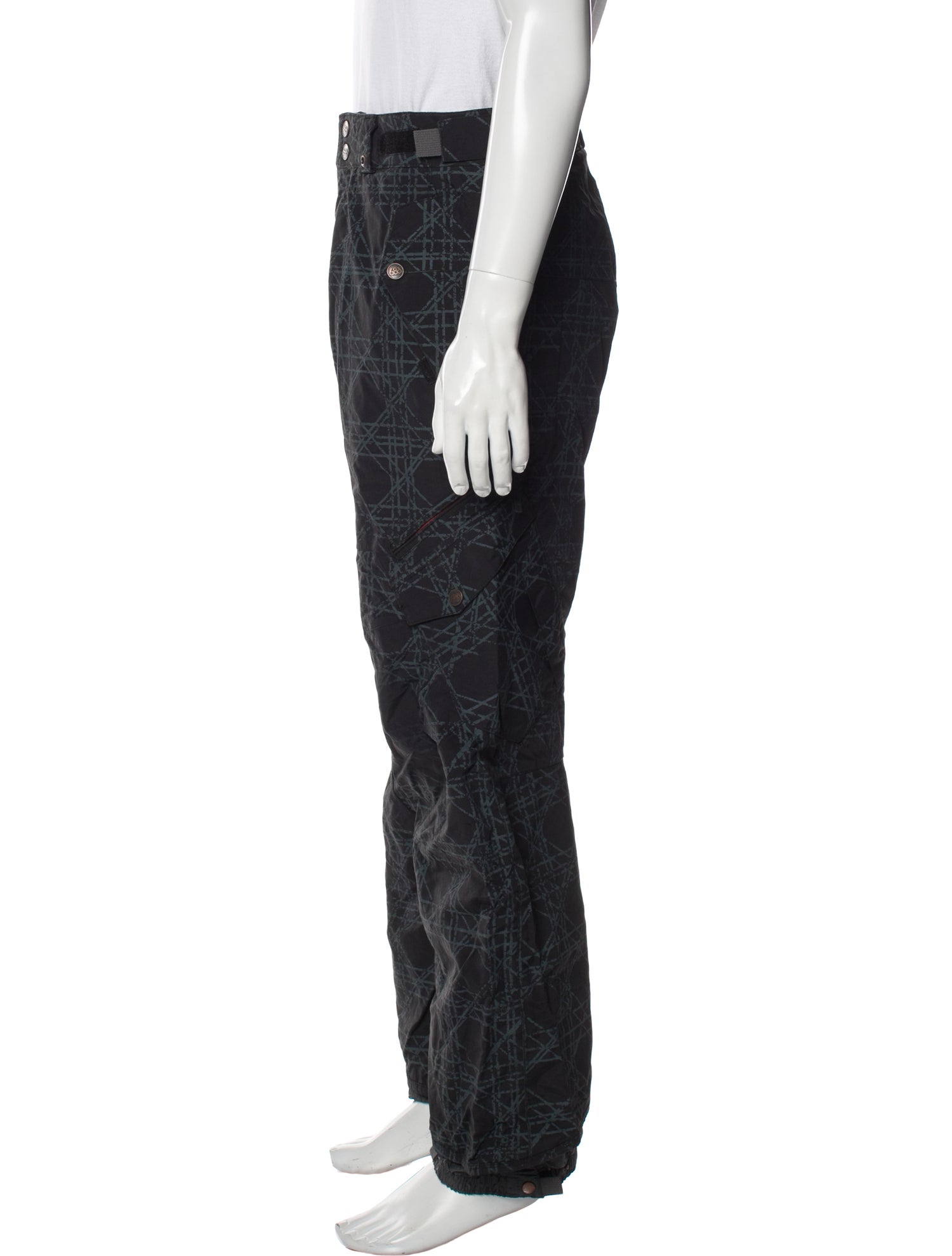 686 Plaid Print Pants