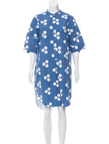 Apiece Apart Polka Dot Shift Dress