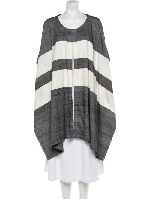 Apiece Apart Striped Cape Blue