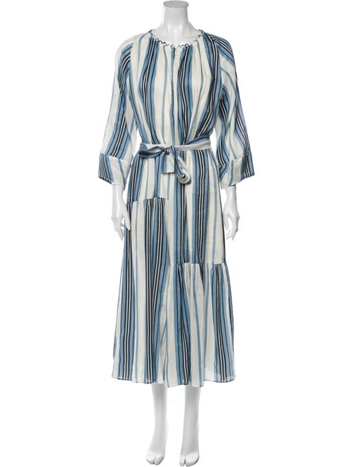 Apiece Apart Linen Long Dress White