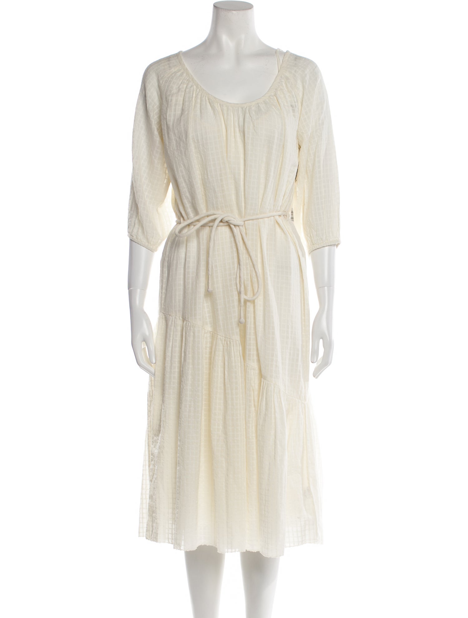 Apiece Apart Scoop Neck Midi Length Dress w/ Tags