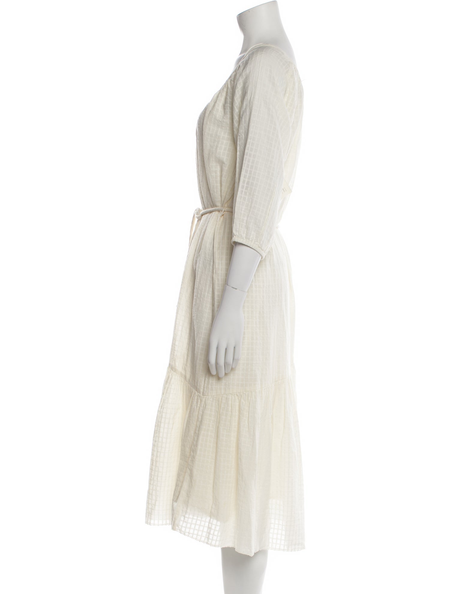 Apiece Apart Scoop Neck Midi Length Dress w/ Tags