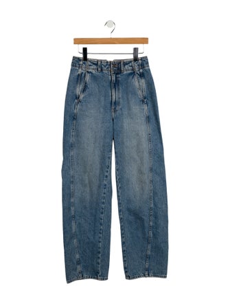 Apiece Apart High-Rise Wide Leg Jeans