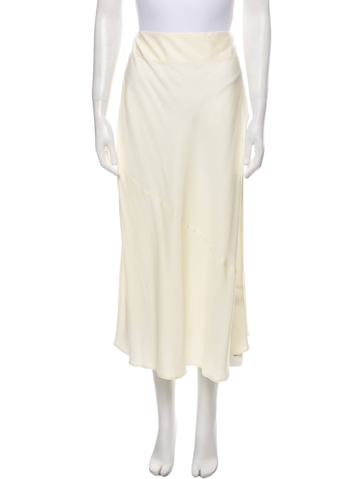 Apiece Apart Ruffle Embellishment Midi Length Skirt