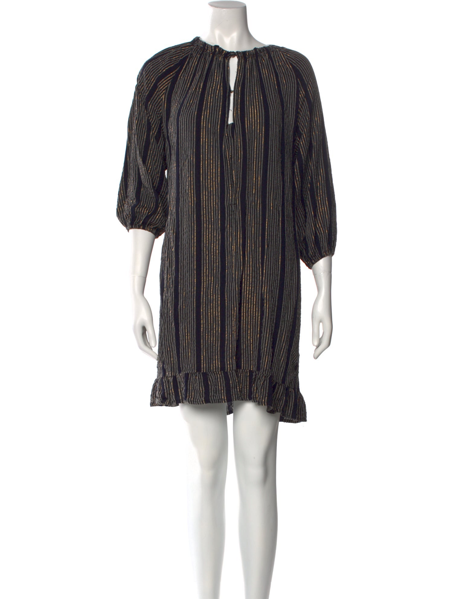 Apiece Apart Striped Mini Dress