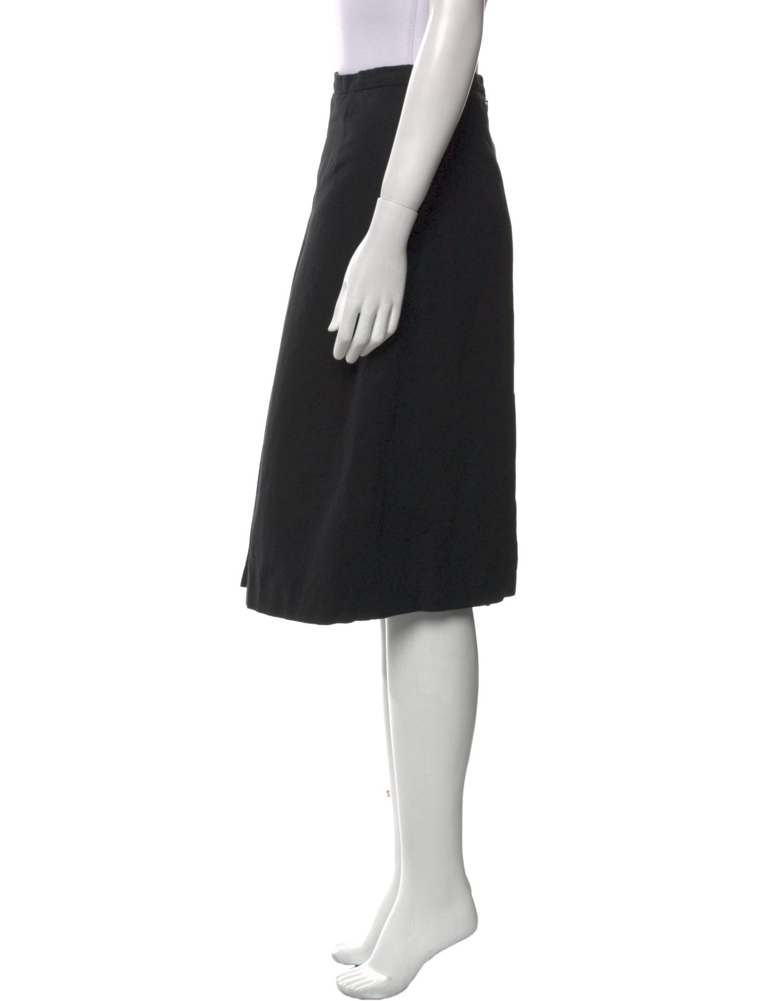 Apiece Apart Linen Knee-Length Skirt