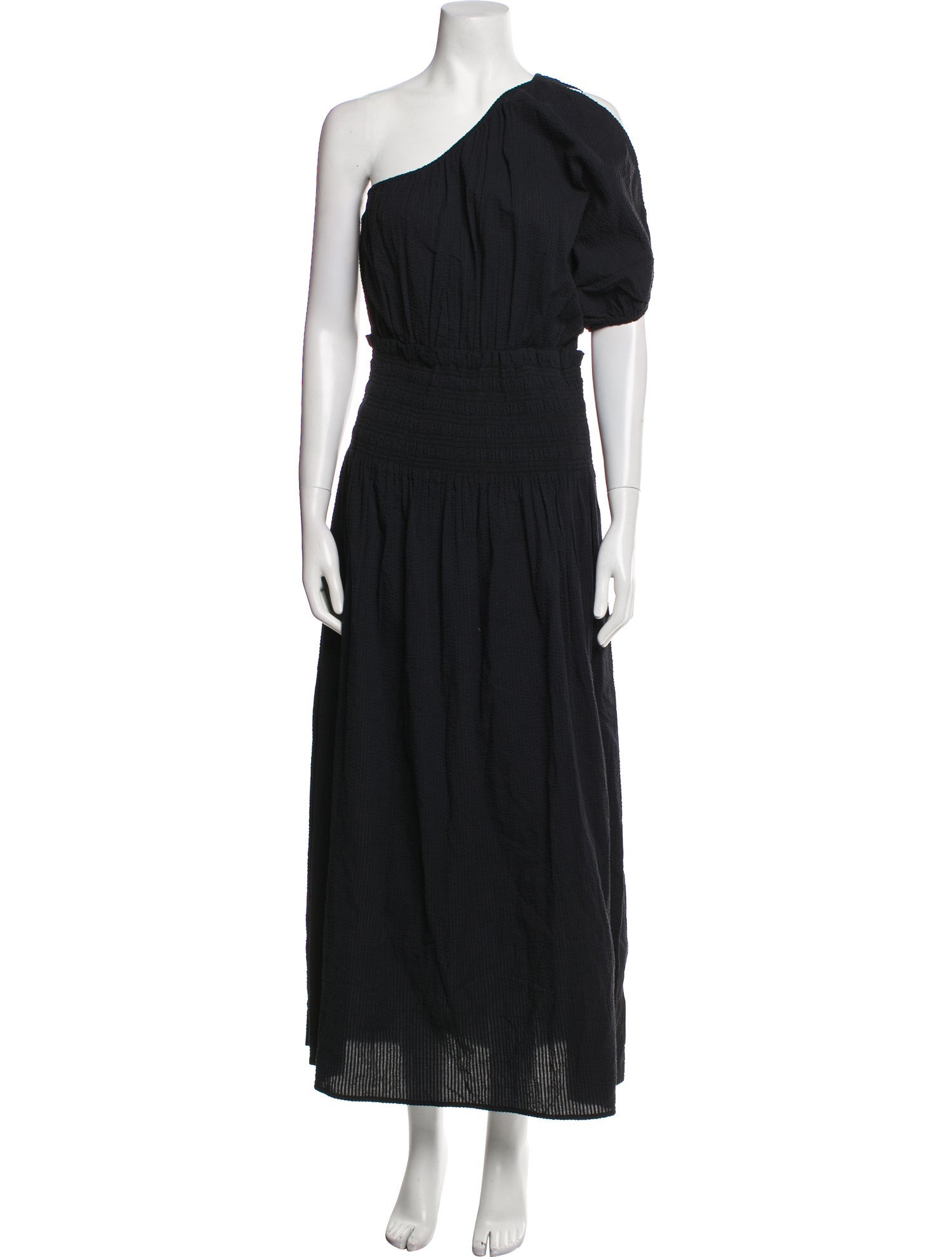 Apiece Apart One-Shoulder Long Dress