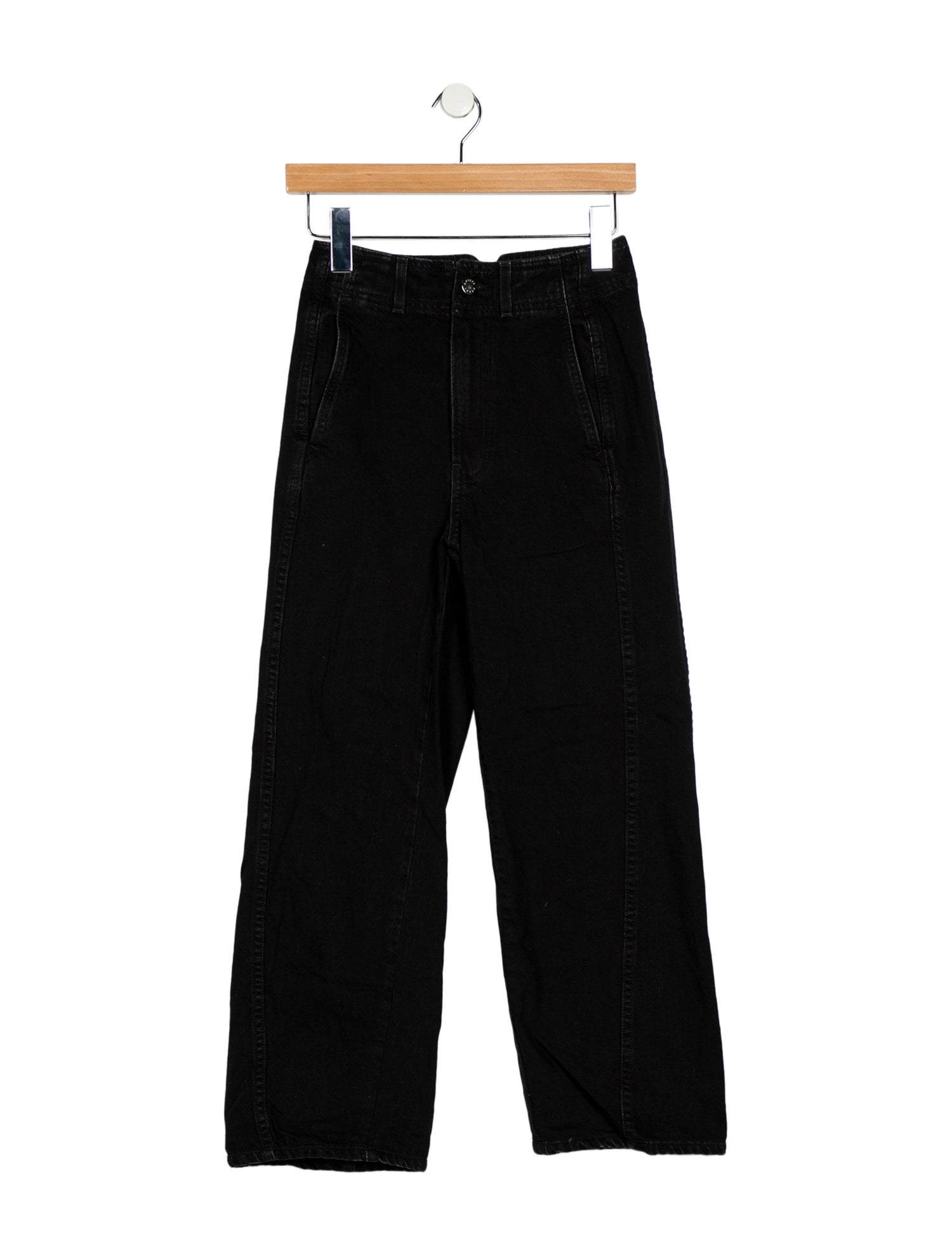 Apiece Apart High-Rise Straight Leg Jeans