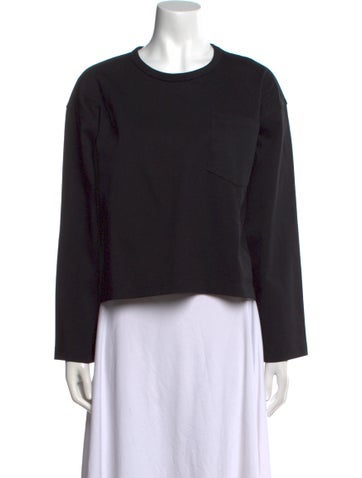 Apiece Apart Tops Crew Neck Long Sleeve Sweatshirt S