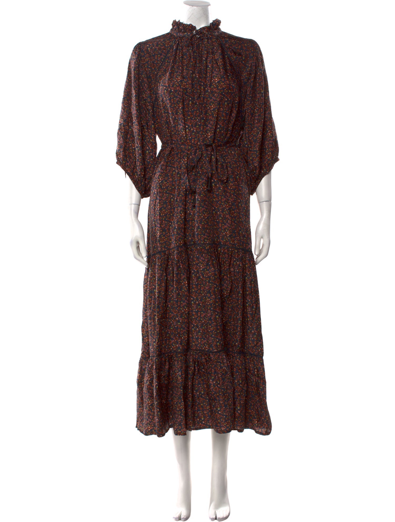 Apiece Apart Silk Long Dress