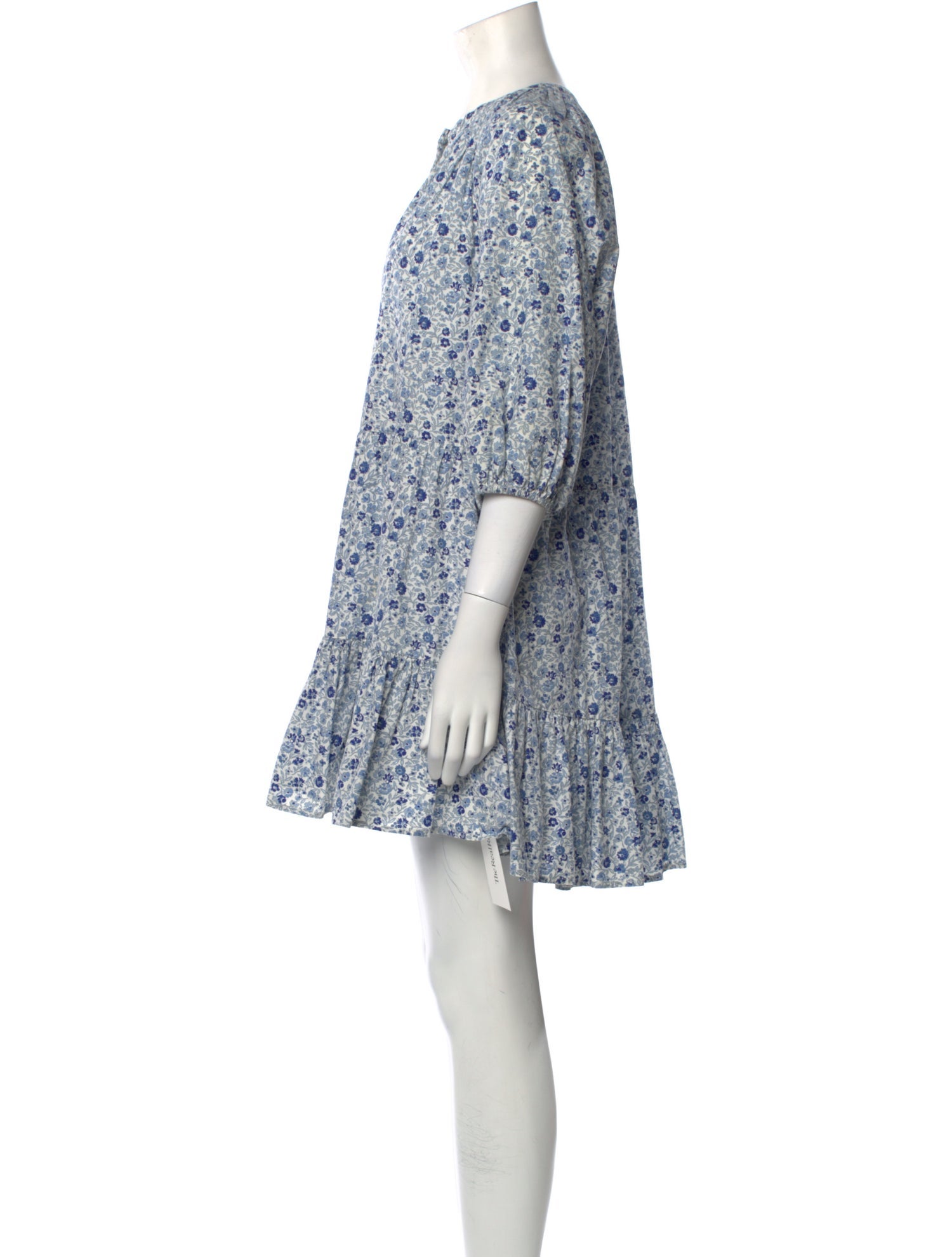 Apiece Apart Floral Print Mini Dress