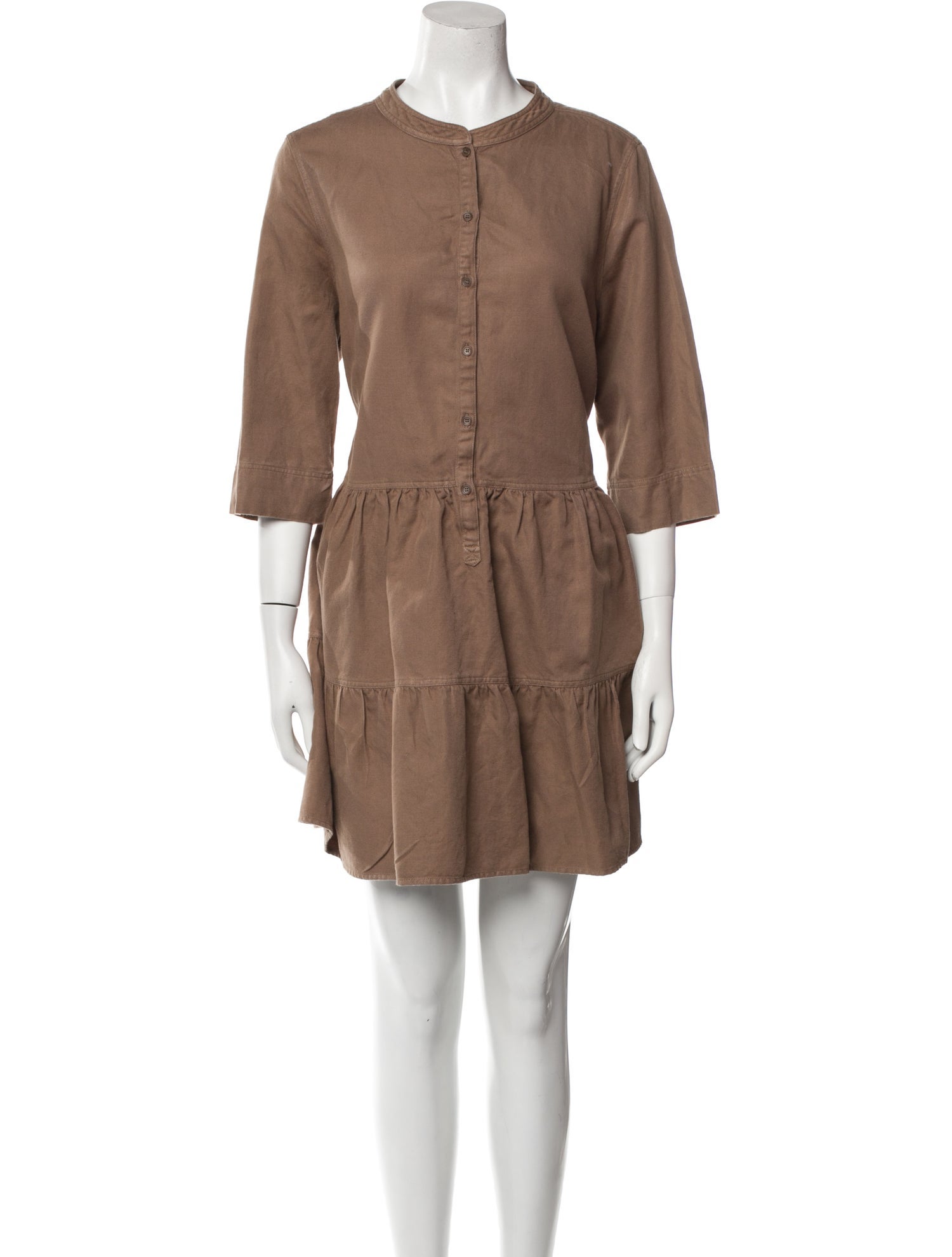 Apiece Apart Linen Mini Dress