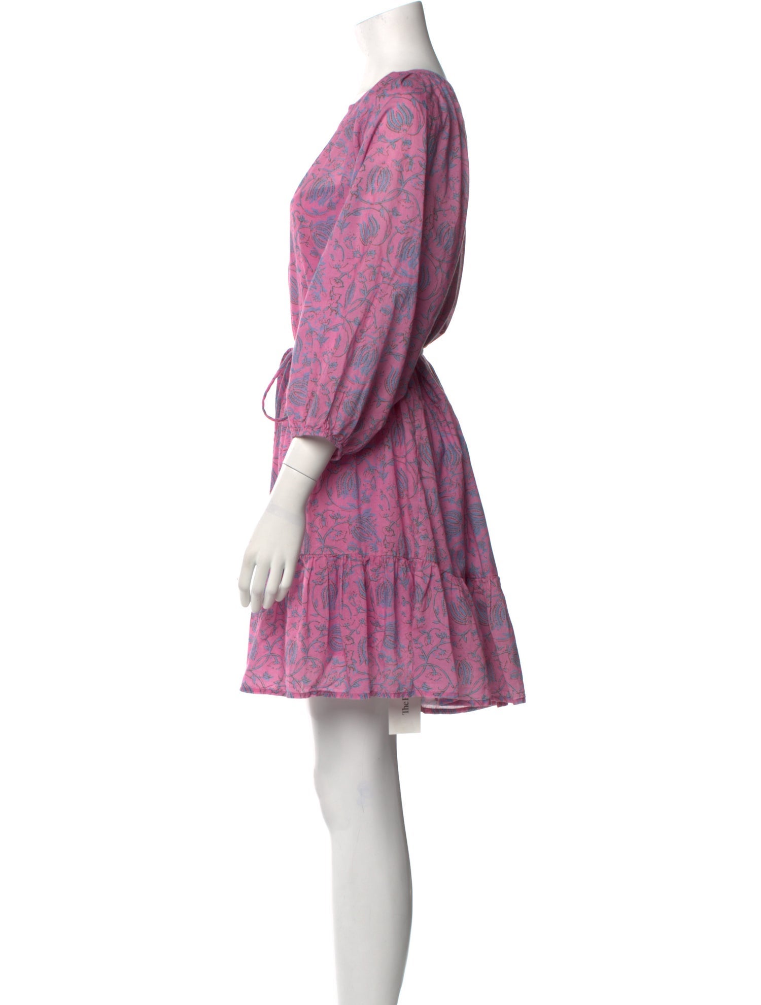 Apiece Apart Floral Print Mini Dress