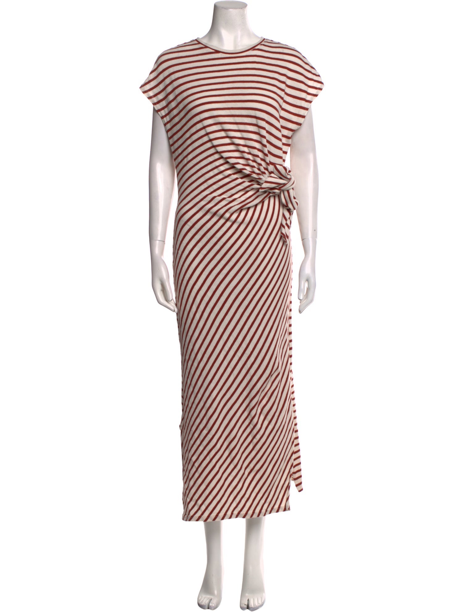 Apiece Apart Striped Long Dress